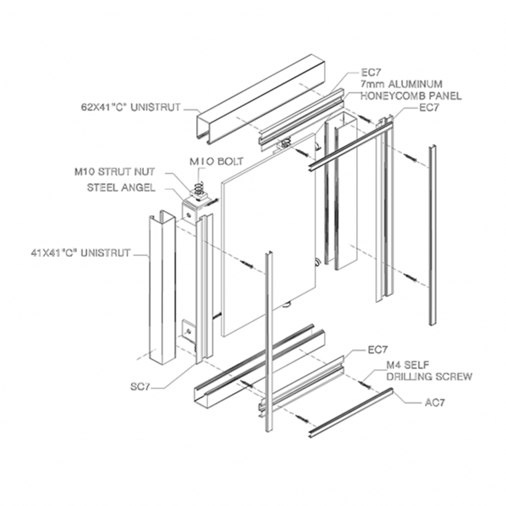 CL2000 CLADDING WALL PANEL SYSTEM | MayAir Malaysia