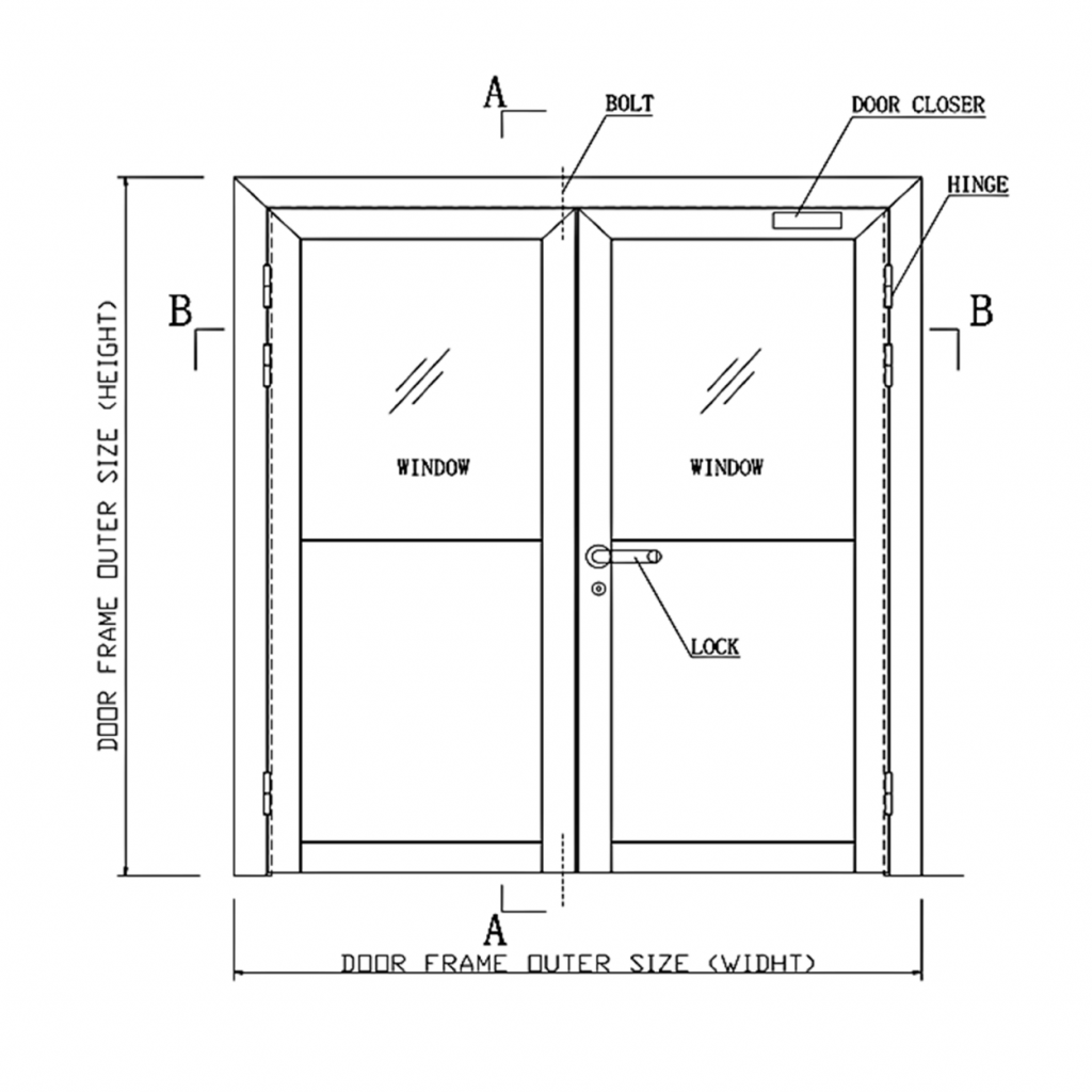 TYPE DL1 DOOR - Pharmaceutical | MayAir Malaysia