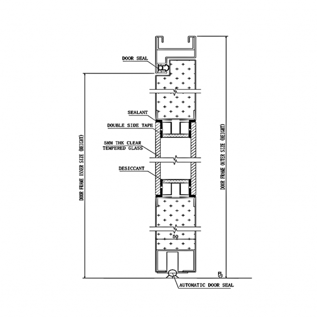 TYPE DL2 SEMI AIR TIGHT DOOR - Pharmaceutical | MayAir Malaysia