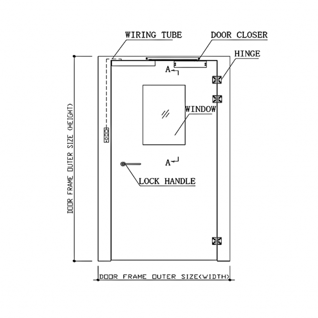 TYPE DL3 FULL AIR-TIGHT DOOR - Pharmaceutical | MayAir Malaysia